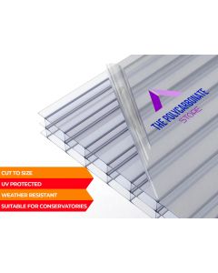 16mm Clear Multiwall Polycarbonate Sheet Cut To Size